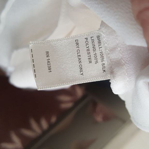 Project Shirt Sheer Sleeveless White Black Floral Design Womens Size Medium - Picture 6 of 8